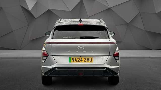Hyundai KONA ELECTRIC KONA 160kW N Line S 65kWh 5dr Auto SUV Shimmering Silver (2TR)