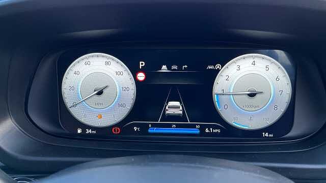 Hyundai I20 1.0T GDi Ultimate 5dr DCT VIBRANT BLUE PEARL