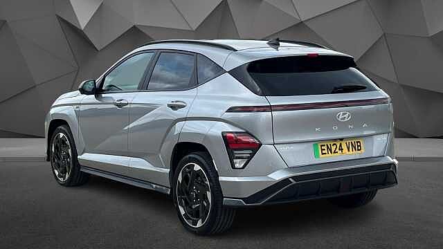 Hyundai KONA ELECTRIC KONA 65.4kWh N Line S SUV 5dr Electric Auto (218 ps) SHIMMERING SILVER