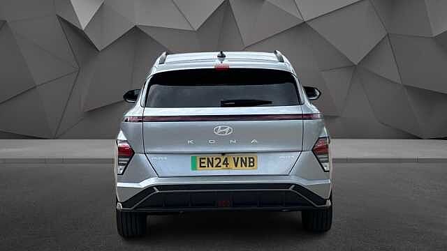 Hyundai KONA ELECTRIC KONA 65.4kWh N Line S SUV 5dr Electric Auto (218 ps) SHIMMERING SILVER