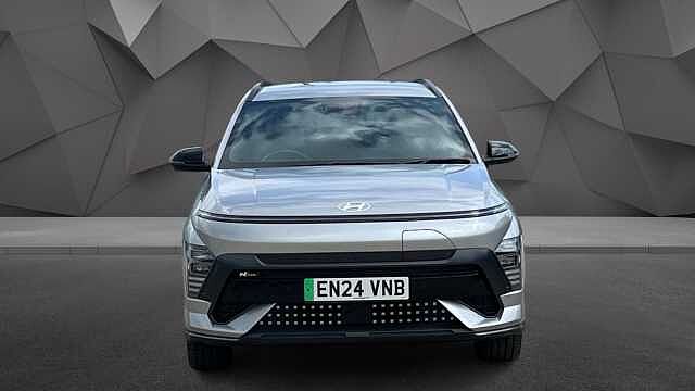 Hyundai KONA ELECTRIC KONA 65.4kWh N Line S SUV 5dr Electric Auto (218 ps) SHIMMERING SILVER