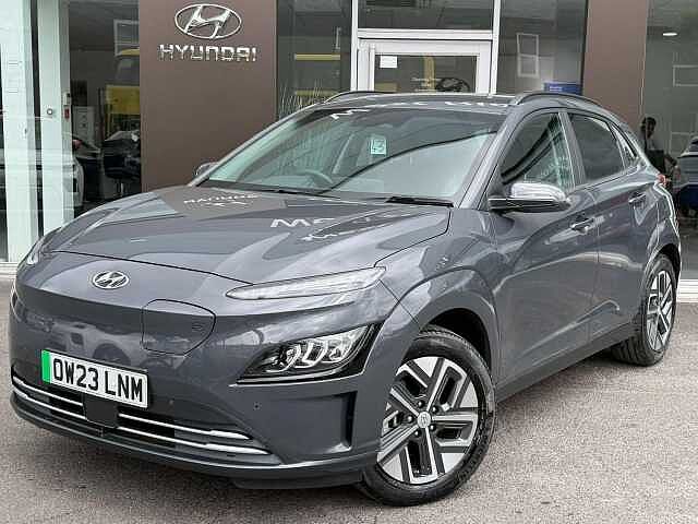 Hyundai KONA 39kWh Premium Auto 5dr (10.5kW Charger) Grey