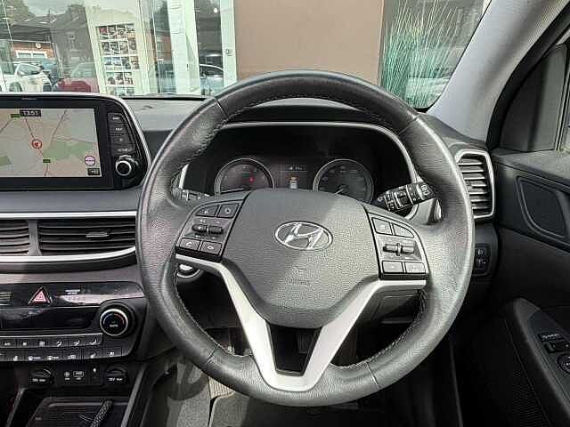 Hyundai TUCSON 1.6 T-GDi Premium SE Euro 6 (s/s) 5dr Platinum Silver