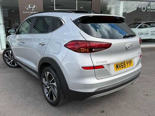 Hyundai TUCSON 1.6 T-GDi Premium SE Euro 6 (s/s) 5dr Platinum Silver