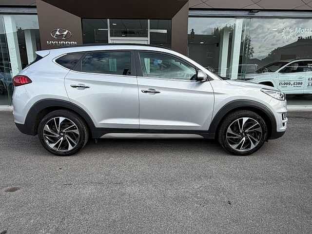 Hyundai TUCSON 1.6 T-GDi Premium SE Euro 6 (s/s) 5dr Platinum Silver