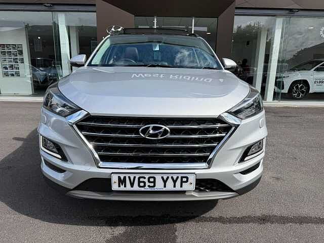 Hyundai TUCSON 1.6 T-GDi Premium SE Euro 6 (s/s) 5dr Platinum Silver
