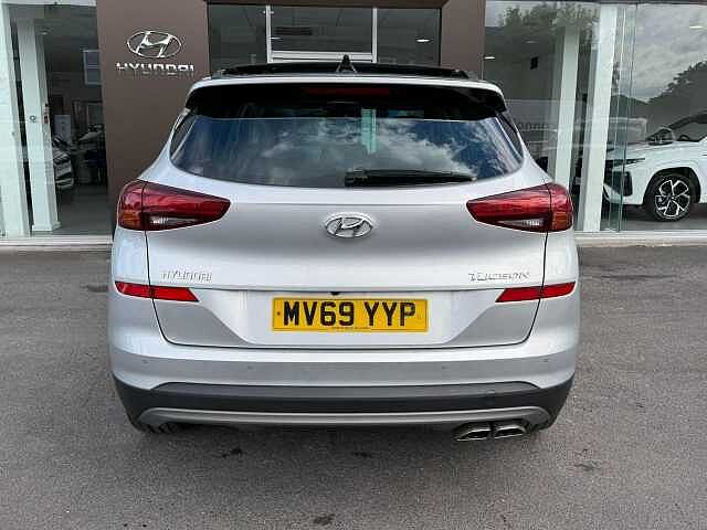 Hyundai TUCSON 1.6 T-GDi Premium SE Euro 6 (s/s) 5dr Platinum Silver