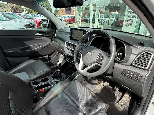 Hyundai TUCSON 1.6 T-GDi Premium SE Euro 6 (s/s) 5dr Platinum Silver