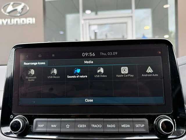 Hyundai KONA 1.6 h-GDi Premium DCT Euro 6 (s/s) 5dr Black