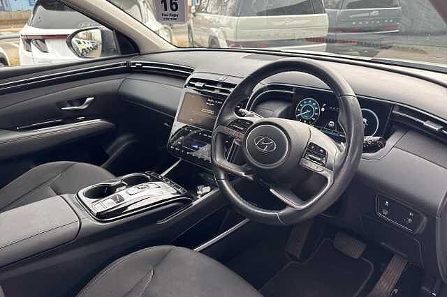 Hyundai TUCSON 1.6 TGDi Hybrid 230 Premium 5dr 2WD Auto White