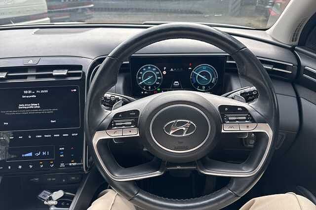 Hyundai TUCSON 1.6 TGDi Hybrid 230 Premium 5dr 2WD Auto White