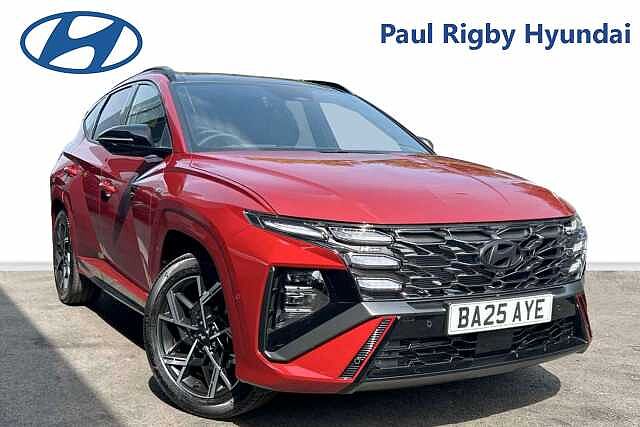 Hyundai TUCSON 1.6T Hybrid N Line S 5dr Auto Red