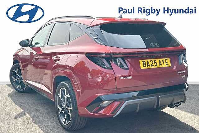 Hyundai TUCSON 1.6T Hybrid N Line S 5dr Auto Red