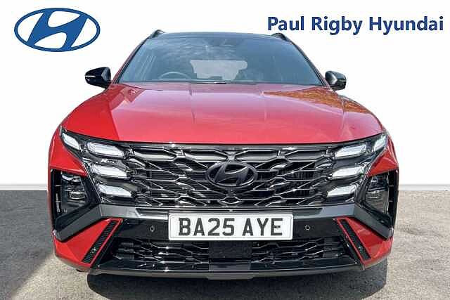 Hyundai TUCSON 1.6T Hybrid N Line S 5dr Auto Red