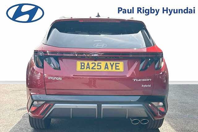 Hyundai TUCSON 1.6T Hybrid N Line S 5dr Auto Red