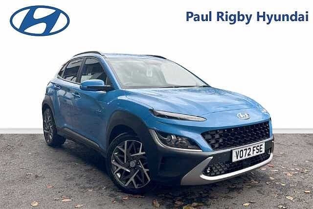 Hyundai KONA 1.6 GDi Hybrid Premium 5dr DCT Blue