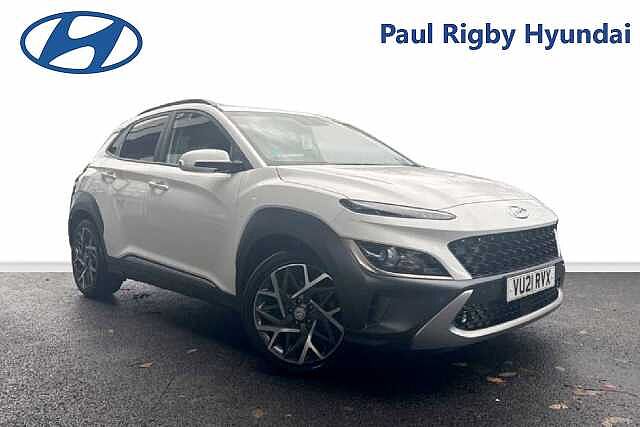 Hyundai KONA 1.6 GDi Hybrid Premium 5dr DCT White