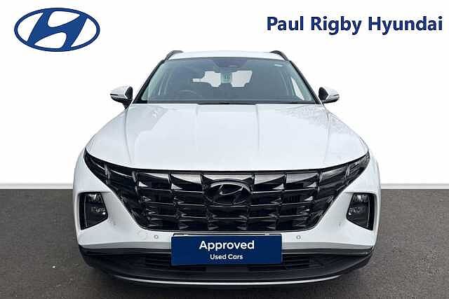 Hyundai TUCSON 1.6 TGDi Hybrid 230 Premium 5dr 2WD Auto White