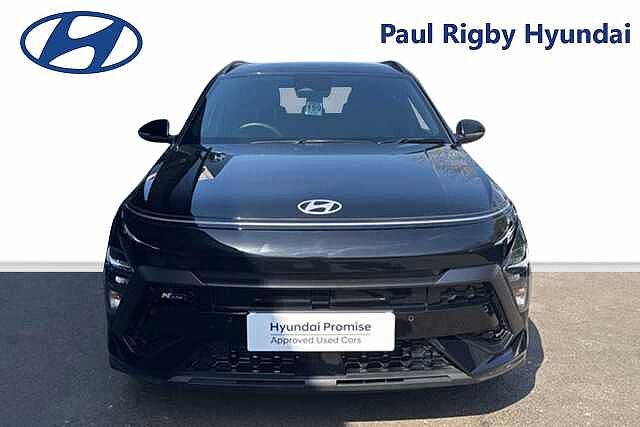 Hyundai KONA 1.6 Hybrid 129 N Line 5dr DCT Black