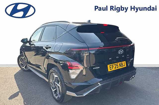 Hyundai KONA 1.6 Hybrid 129 N Line 5dr DCT Black