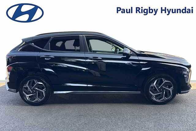 Hyundai KONA 1.6 Hybrid 129 N Line 5dr DCT Black