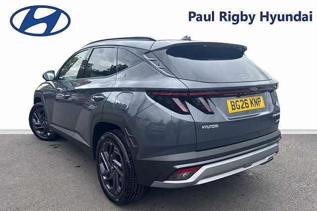Hyundai TUCSON 1.6T 239 Hybrid Black Line 5dr Auto Grey