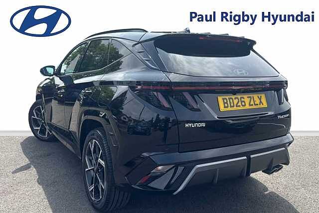 Hyundai TUCSON 1.6T 150 N Line 5dr DCT Black