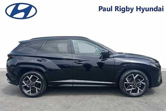 Hyundai TUCSON 1.6T 150 N Line 5dr DCT Black
