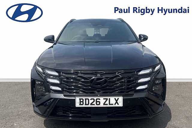 Hyundai TUCSON 1.6T 150 N Line 5dr DCT Black