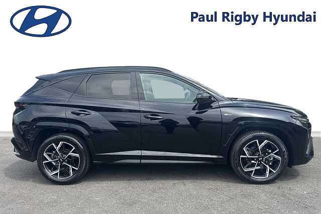 Hyundai TUCSON 1.6T 150 N Line 5dr DCT Black