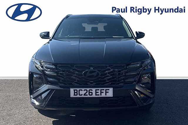 Hyundai TUCSON 1.6T 239 Hybrid N Line Edition 5dr Auto **PRE-REG** Black