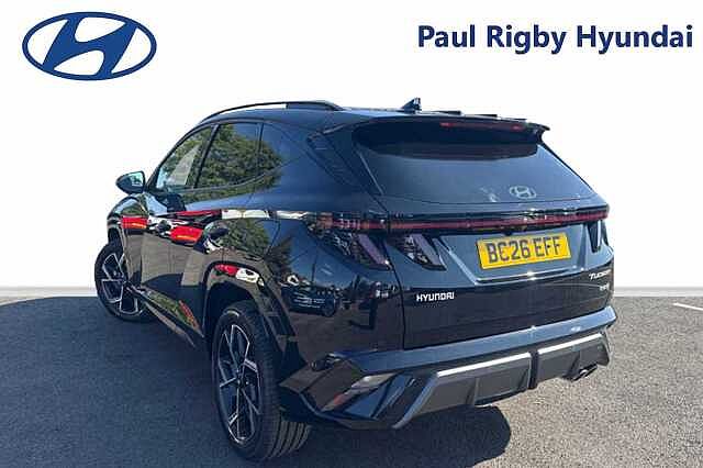 Hyundai TUCSON 1.6T 239 Hybrid N Line Edition 5dr Auto **PRE-REG** Black