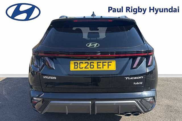 Hyundai TUCSON 1.6T 239 Hybrid N Line Edition 5dr Auto **PRE-REG** Black
