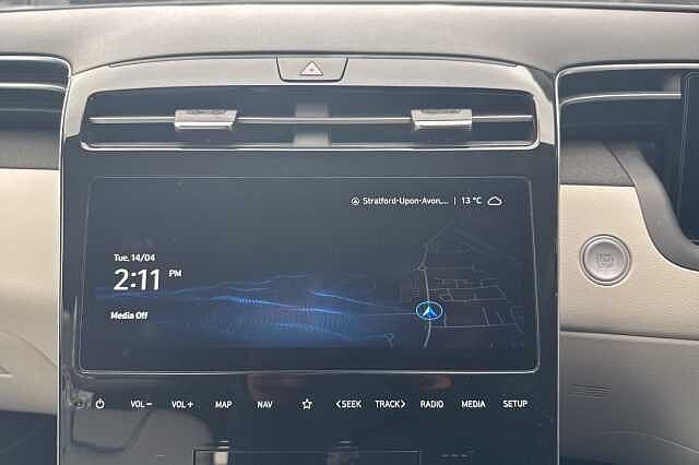 Hyundai TUCSON 1.6 TGDi Hybrid 230 Ultimate 5dr 2WD Auto Silver