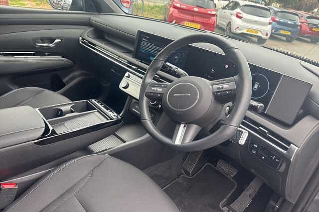 Hyundai TUCSON 1.6T 239 Hybrid Black Line 5dr Auto Grey