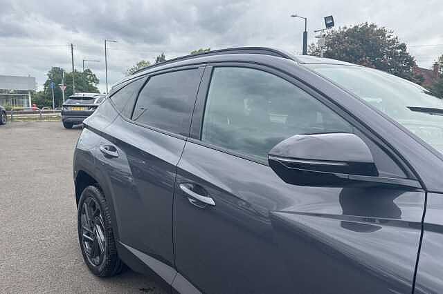Hyundai TUCSON 1.6T 239 Hybrid Black Line 5dr Auto Grey