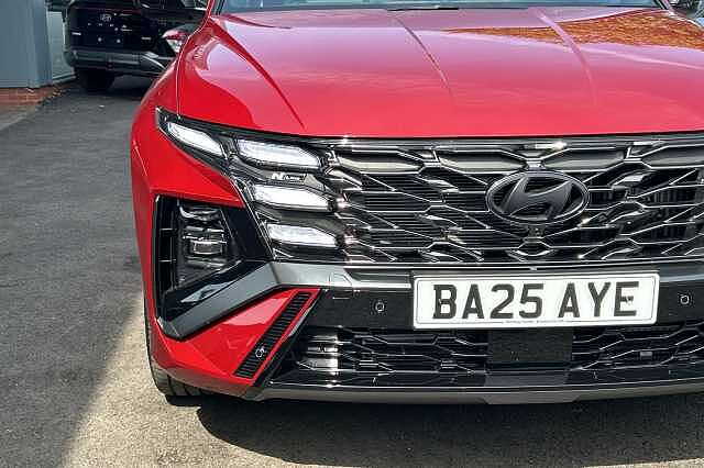 Hyundai TUCSON 1.6T Hybrid N Line S 5dr Auto Red