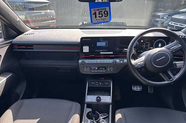 Hyundai KONA 1.6 Hybrid 129 N Line 5dr DCT Black