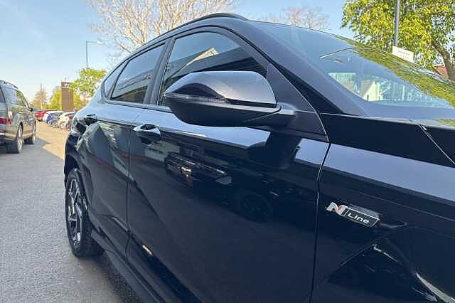 Hyundai KONA 1.6 Hybrid 129 N Line 5dr DCT Black