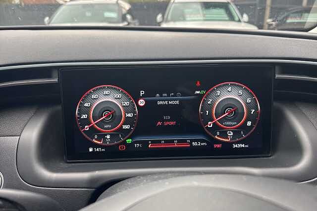 Hyundai TUCSON 1.6 TGDi Hybrid 230 Ultimate 5dr 2WD Auto Blue
