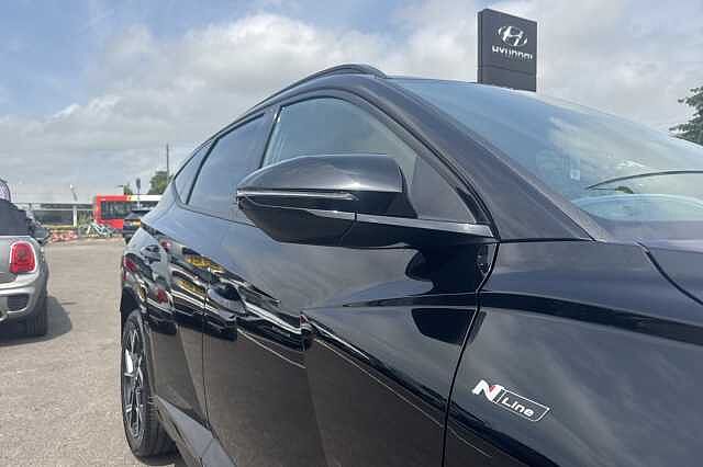 Hyundai TUCSON 1.6T 150 N Line 5dr DCT Black