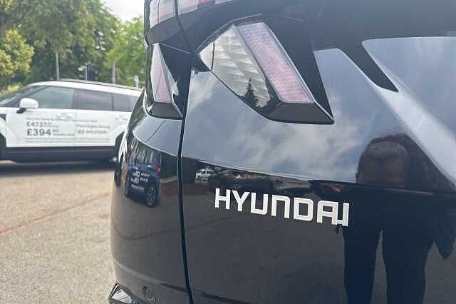Hyundai TUCSON 1.6T 150 N Line 5dr DCT Black