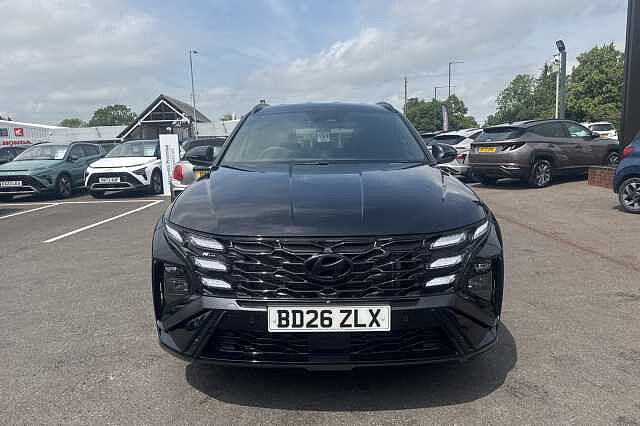 Hyundai TUCSON 1.6T 150 N Line 5dr DCT Black