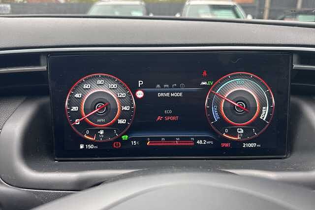 Hyundai TUCSON 1.6 TGDi Hybrid 230 SE Connect 5dr 2WD Auto Grey