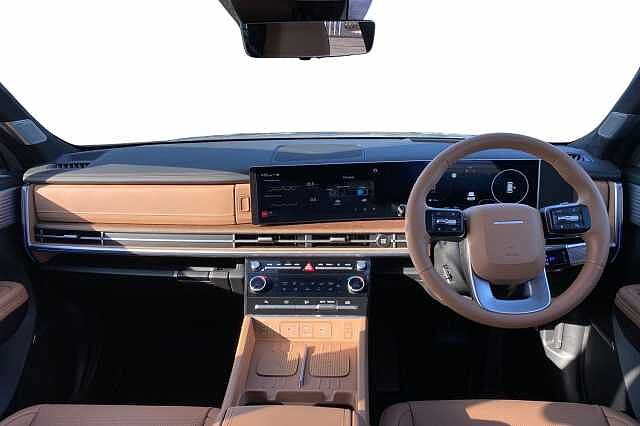 Hyundai SANTA FE 1.6 h T-GDi Ultimate SUV 5dr Petrol Hybrid Auto 4WD Euro 6 (s/s) (7Seat) (215 ps Shimmering Silver