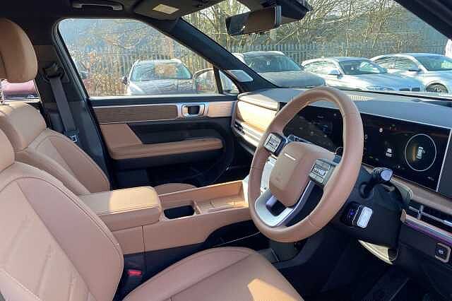 Hyundai SANTA FE 1.6 h T-GDi Ultimate SUV 5dr Petrol Hybrid Auto 4WD Euro 6 (s/s) (7Seat) (215 ps Shimmering Silver