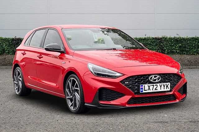 Hyundai I30 N Line Mhev T-Gdi Aut Engine Red