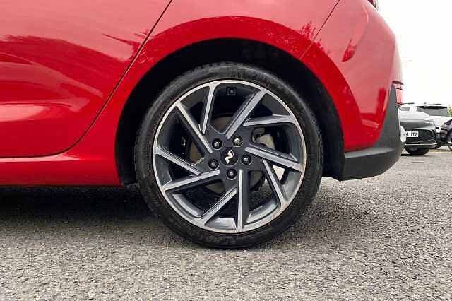 Hyundai I30 N Line Mhev T-Gdi Aut Engine Red