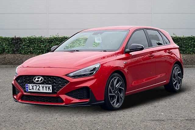 Hyundai I30 N Line Mhev T-Gdi Aut Engine Red