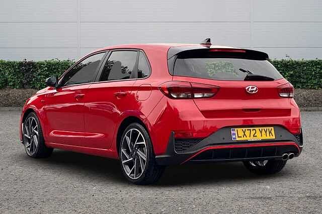 Hyundai I30 N Line Mhev T-Gdi Aut Engine Red